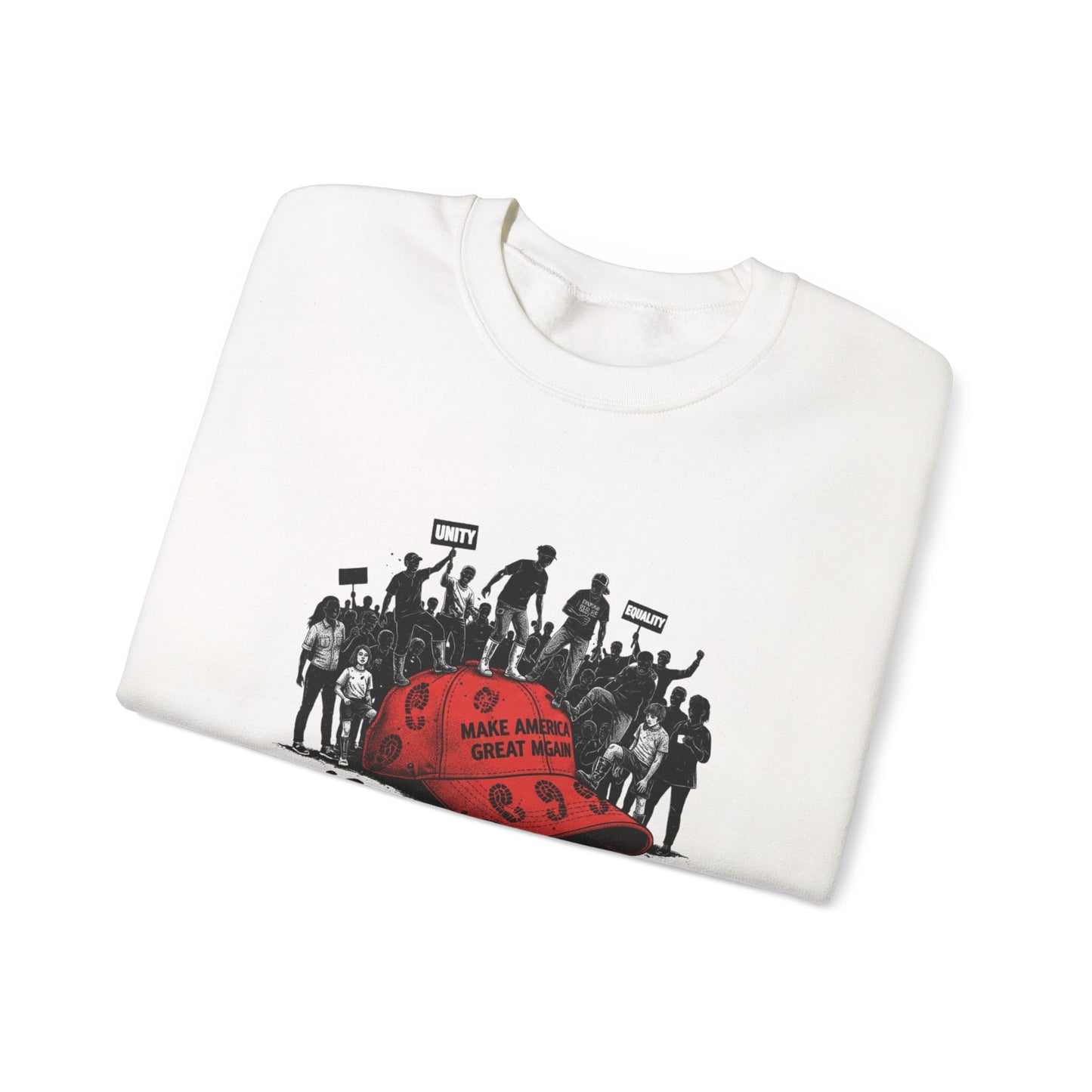 Copy of 2Crewneck Sweatshirt — Political Satire 'Is He Dead Yet?