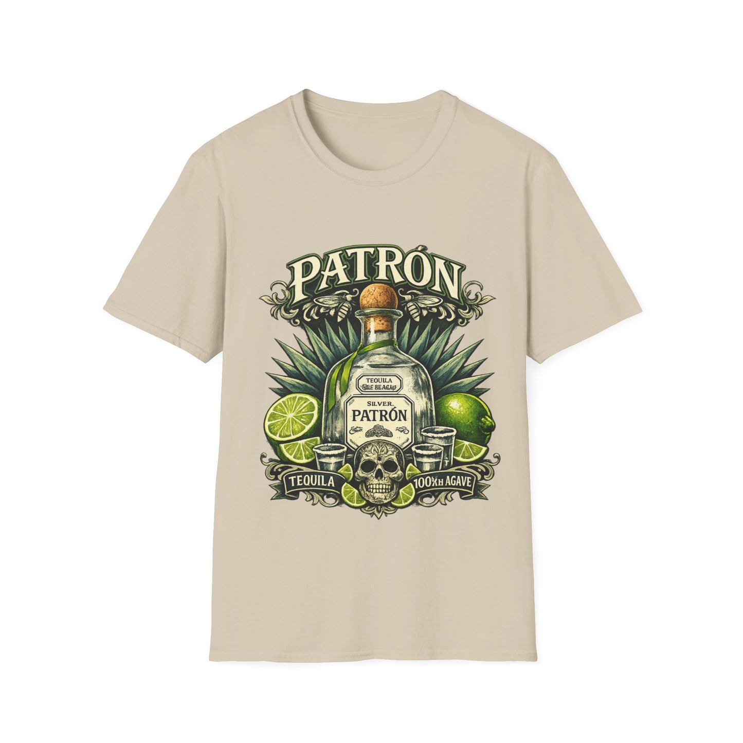 Patrón T-Shirt – Tequila Lover Tee, Premium Spirits Shirt, Bar & Party Merch