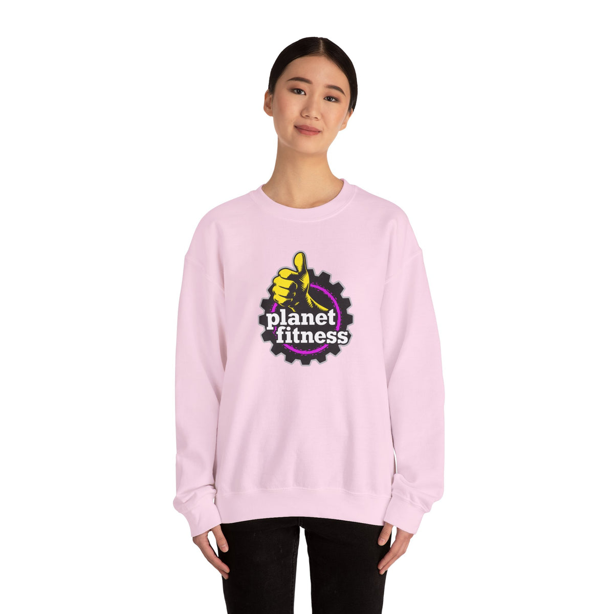 Unisex Planet Fitness Gym Sweatshirt – Fitness Inspired Crewneck Pullover | Comfortable Workout & Streetwear Sweatshirt