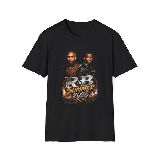 R&B Tour T-Shirt – Raymond & Brown Concert Tee | Urban Music Graphic Shirt | Vintage Style RnB Merch | Streetwear Unisex Tee