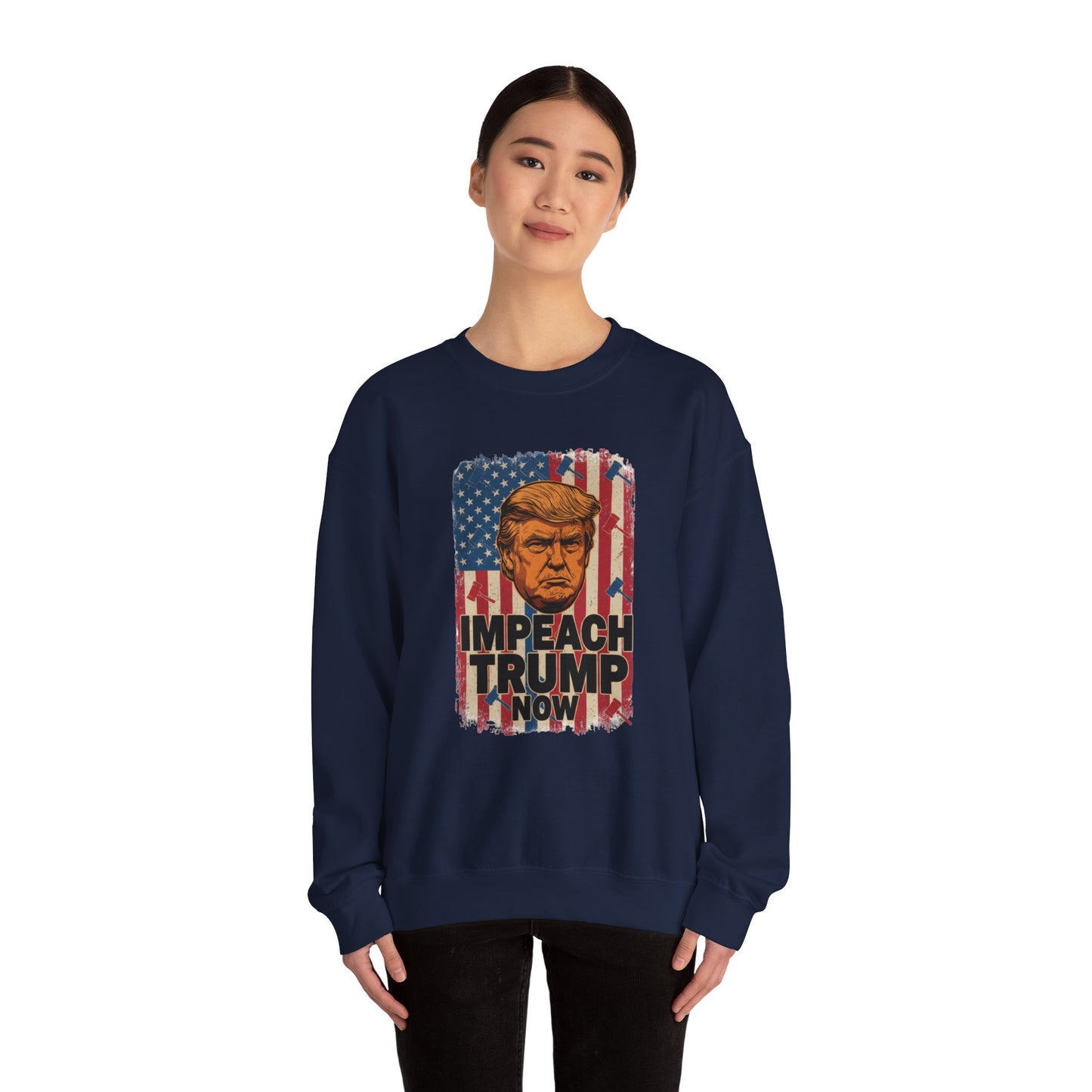 Copy of Copy of Crewneck Sweatshirt — Political Satire 'Is He Dead Yet?