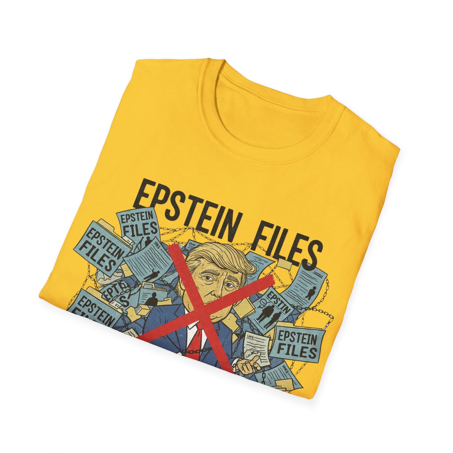 Trump in Epstein Files T-Shirt | Release the List Political Tee
