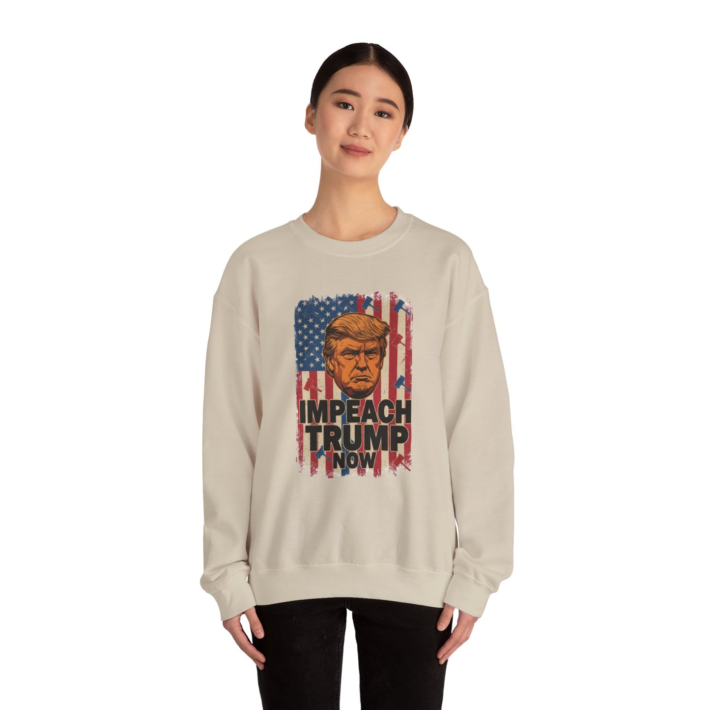 Copy of Copy of Crewneck Sweatshirt — Political Satire 'Is He Dead Yet?