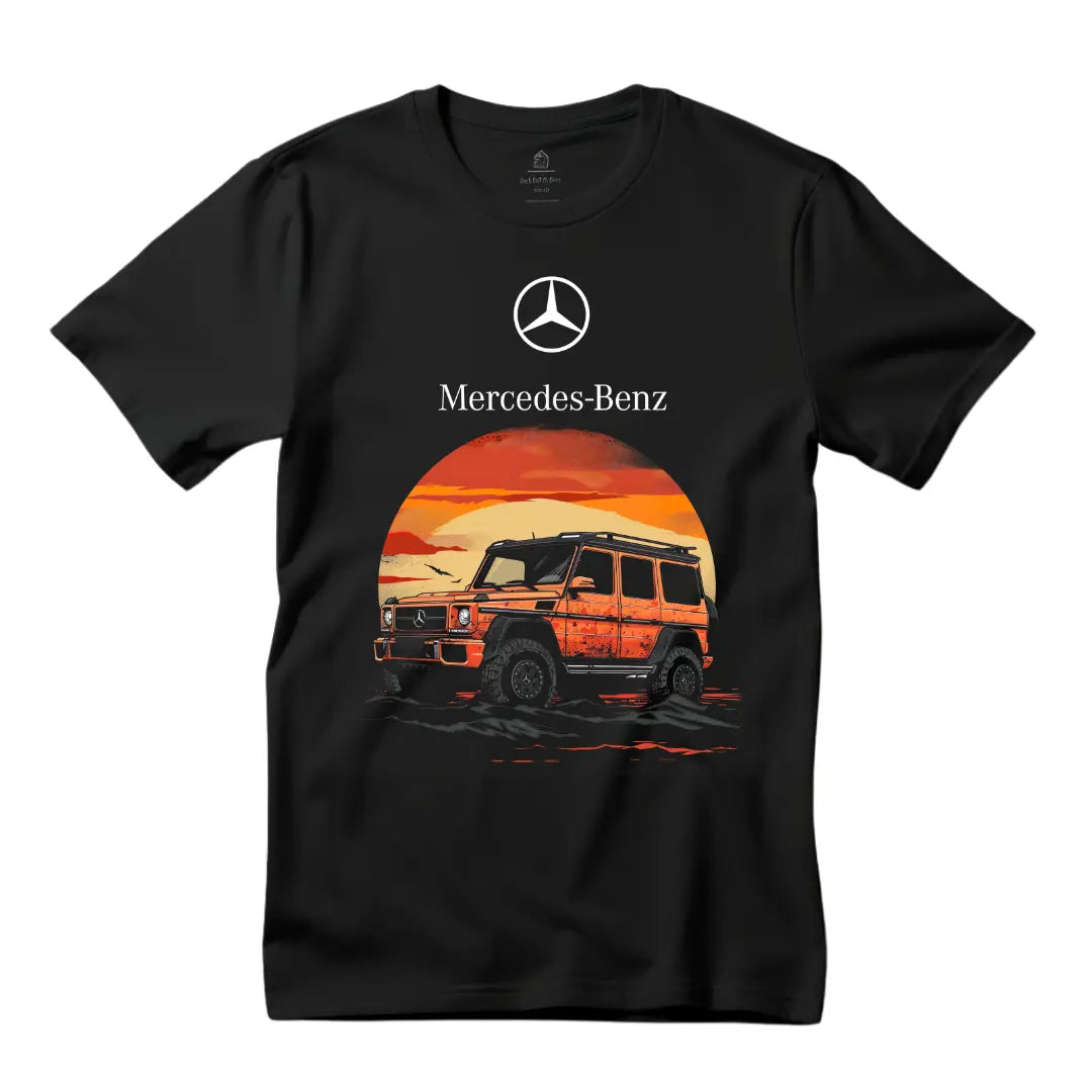 G-Wagon Graphic T-Shirt - Premium Tee with Iconic Luxury SUV Design - Black Threadz