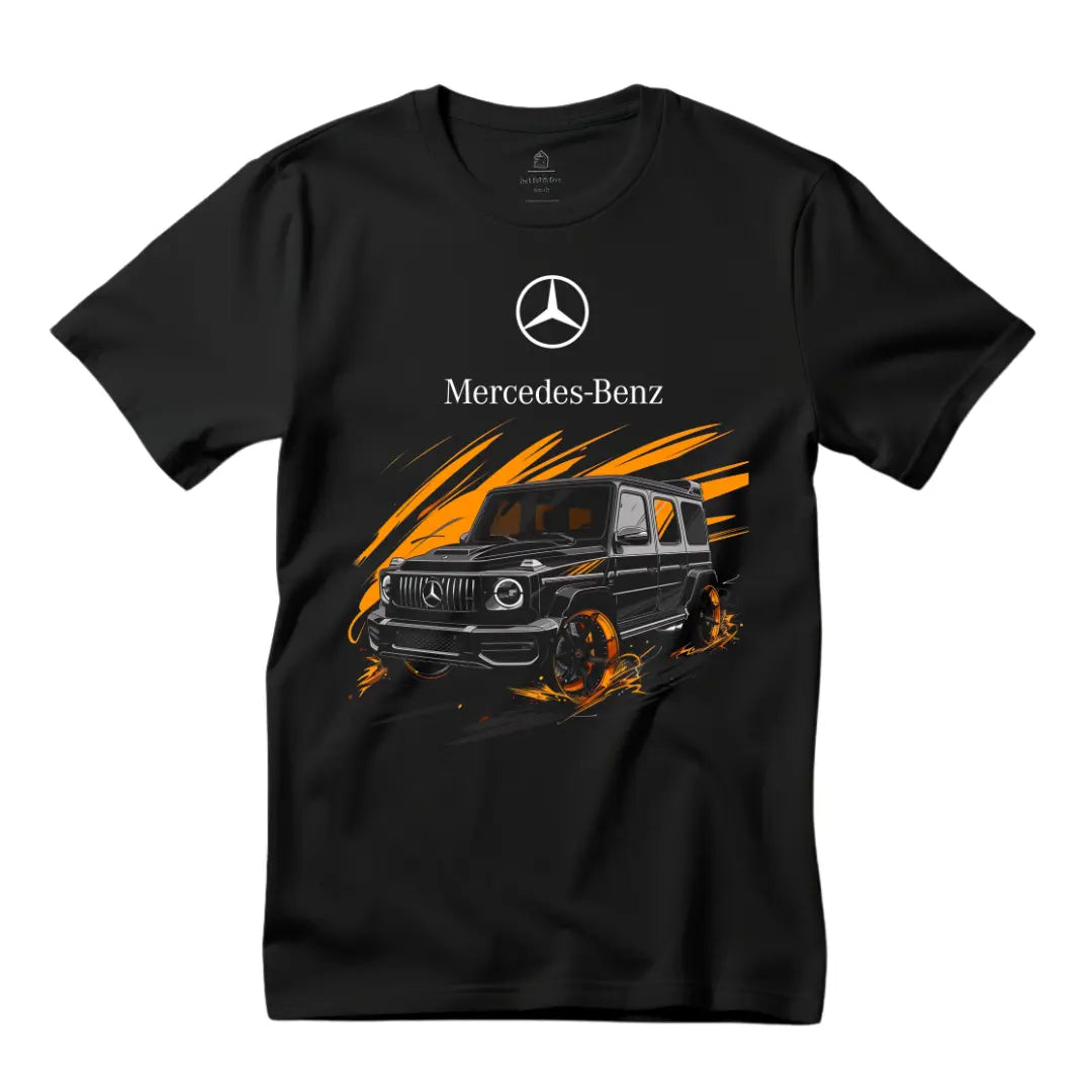 G-Wagon Graphic T-Shirt - Premium Tee with Iconic Luxury SUV Design - Black Threadz