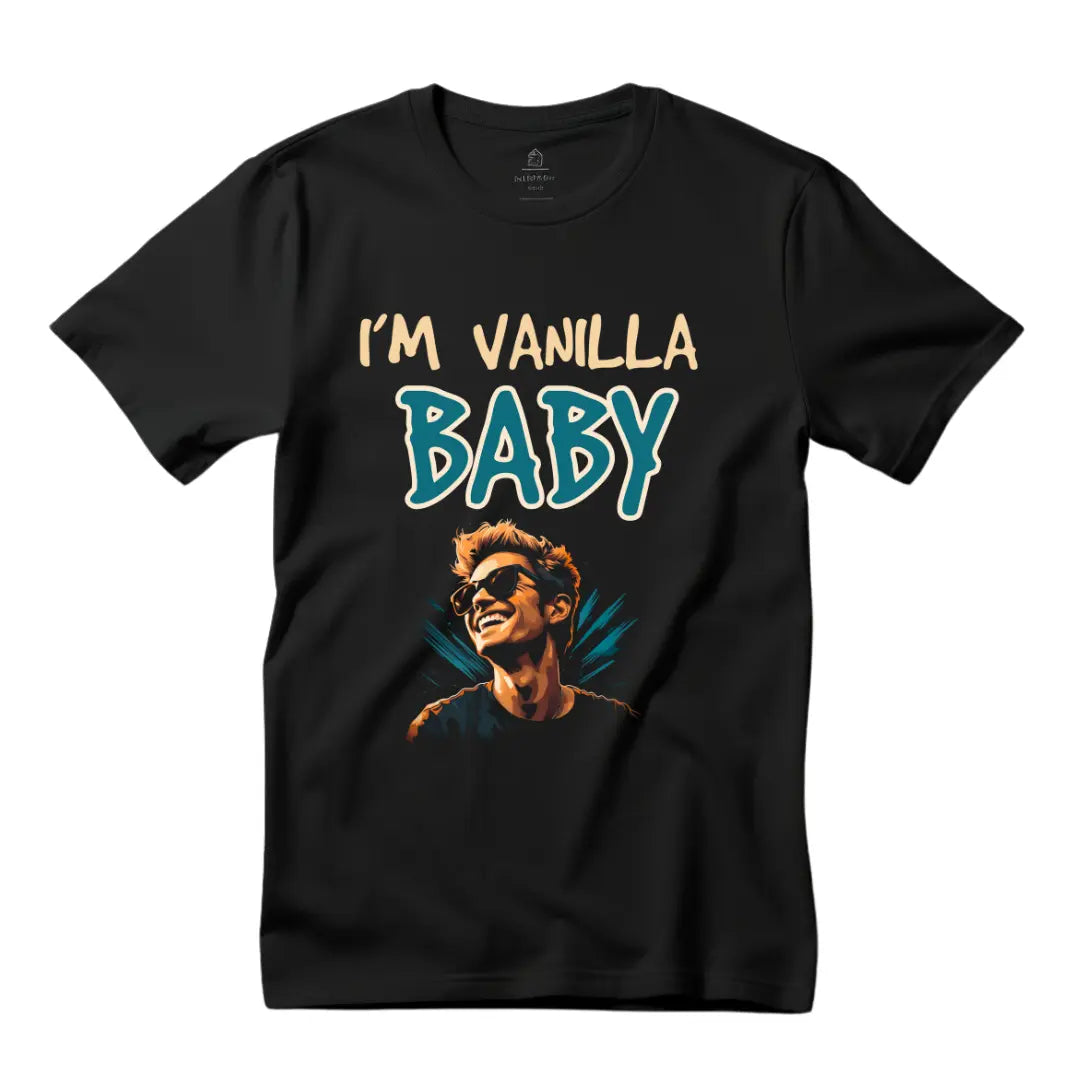 I'm Vanilla Baby Shirt - Black Threadz