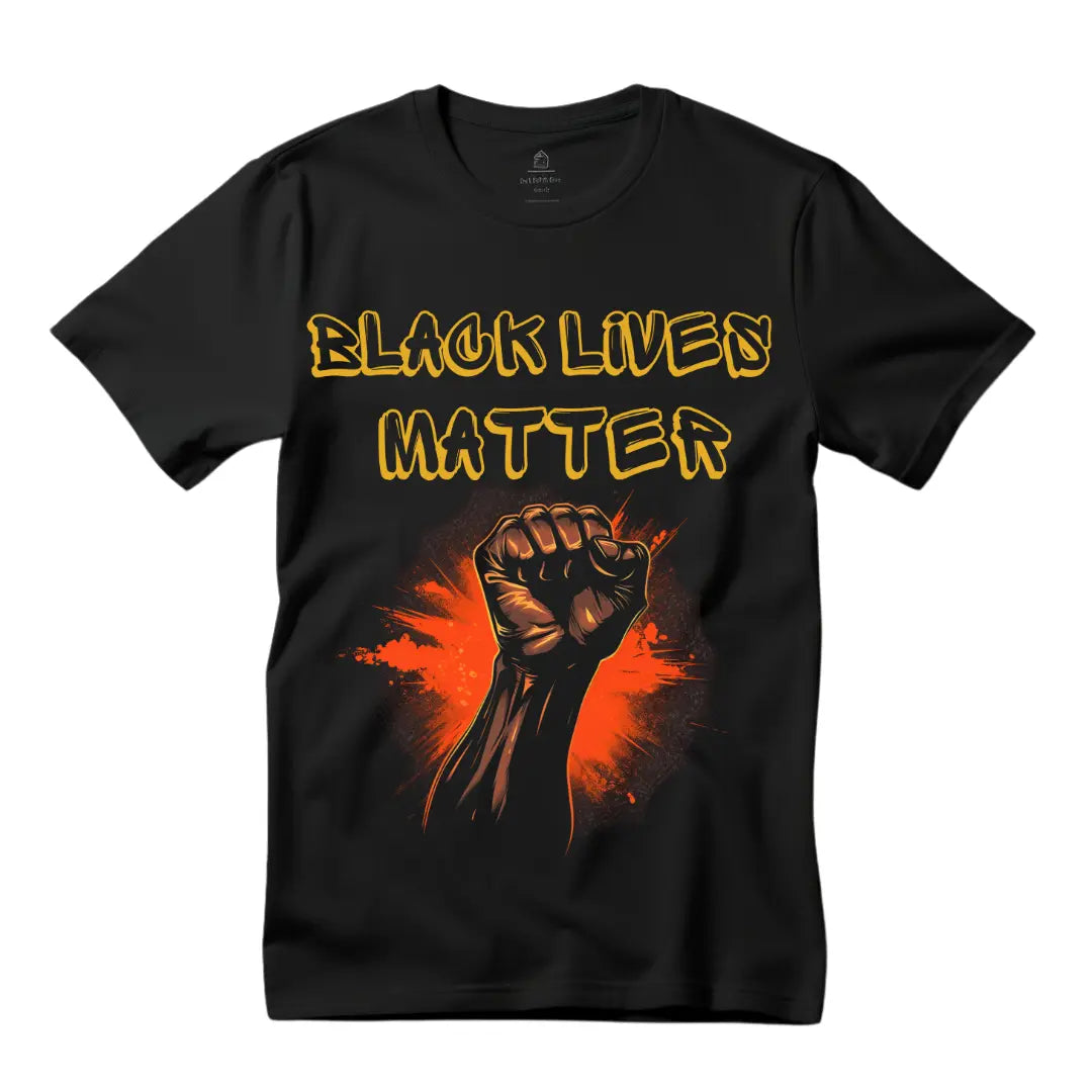 Black Lives Matter' Graphic Tee for Advocacy and Style - Black Threadz