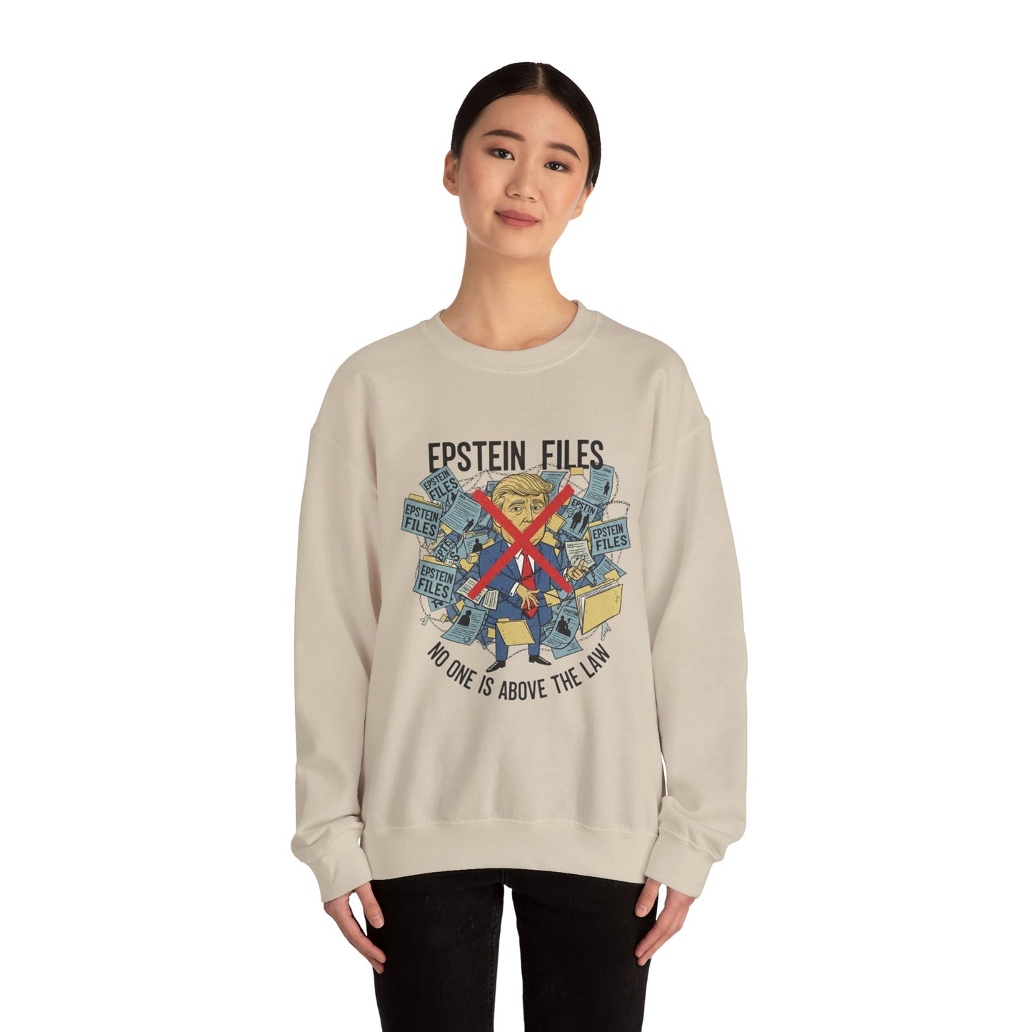 Copy of Copy of Copy of Crewneck Sweatshirt — Political Satire 'Is He Dead Yet?