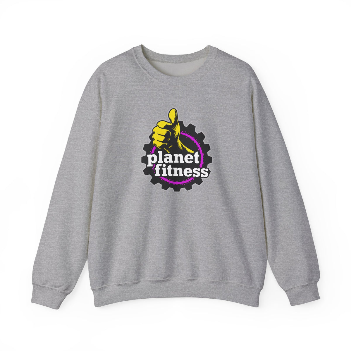 Unisex Planet Fitness Gym Sweatshirt – Fitness Inspired Crewneck Pullover | Comfortable Workout & Streetwear Sweatshirt