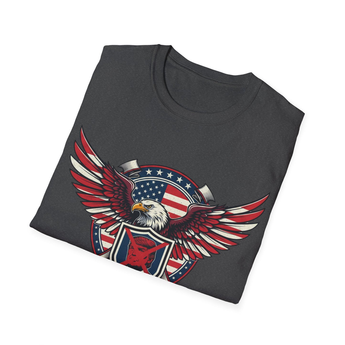 Pro America Anti-Trump T-Shirt | Patriotic Democracy & Protest Apparel