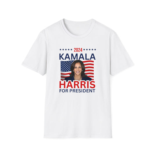 Kamala Harris for President 2024 T-Shirt - Show Your Support with Stylish Kamala Harris Merchandise