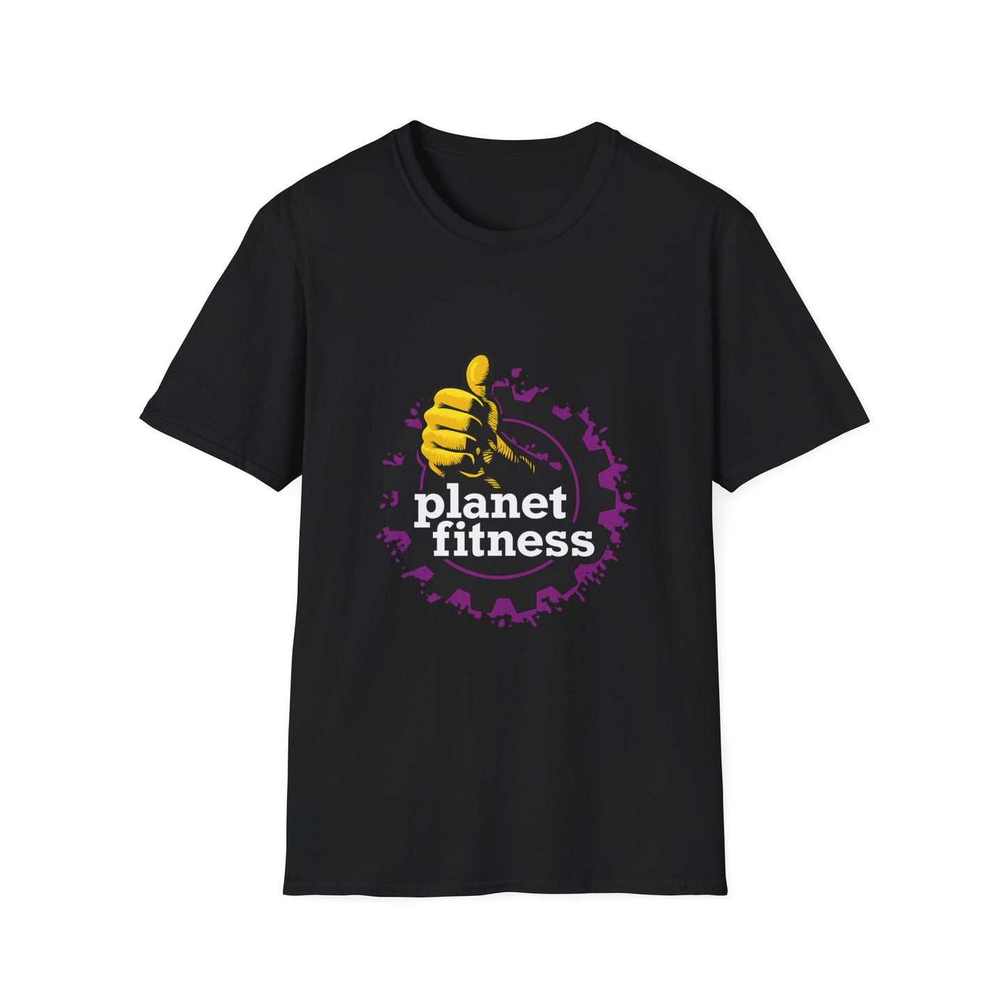 Planet Fitness T-Shirt – Gym Workout Graphic Tee – Fitness Motivation Shirt – Unisex Athletic Training Top for Men & Women