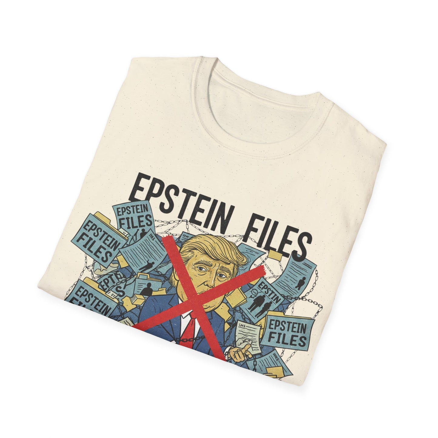 Trump in Epstein Files T-Shirt | Release the List Political Tee