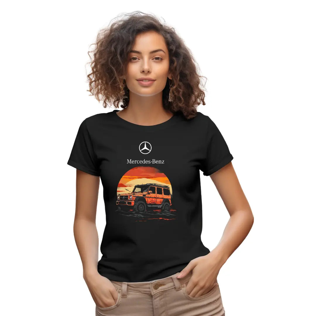 G-Wagon Graphic T-Shirt - Premium Tee with Iconic Luxury SUV Design - Black Threadz