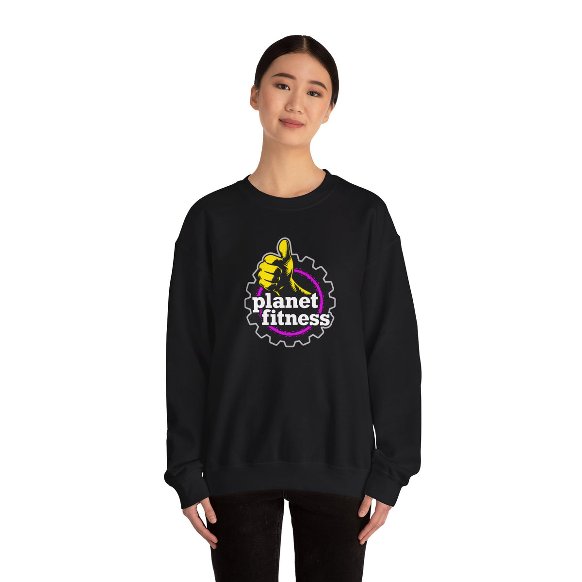 Unisex Planet Fitness Gym Sweatshirt – Fitness Inspired Crewneck Pullover | Comfortable Workout & Streetwear Sweatshirt