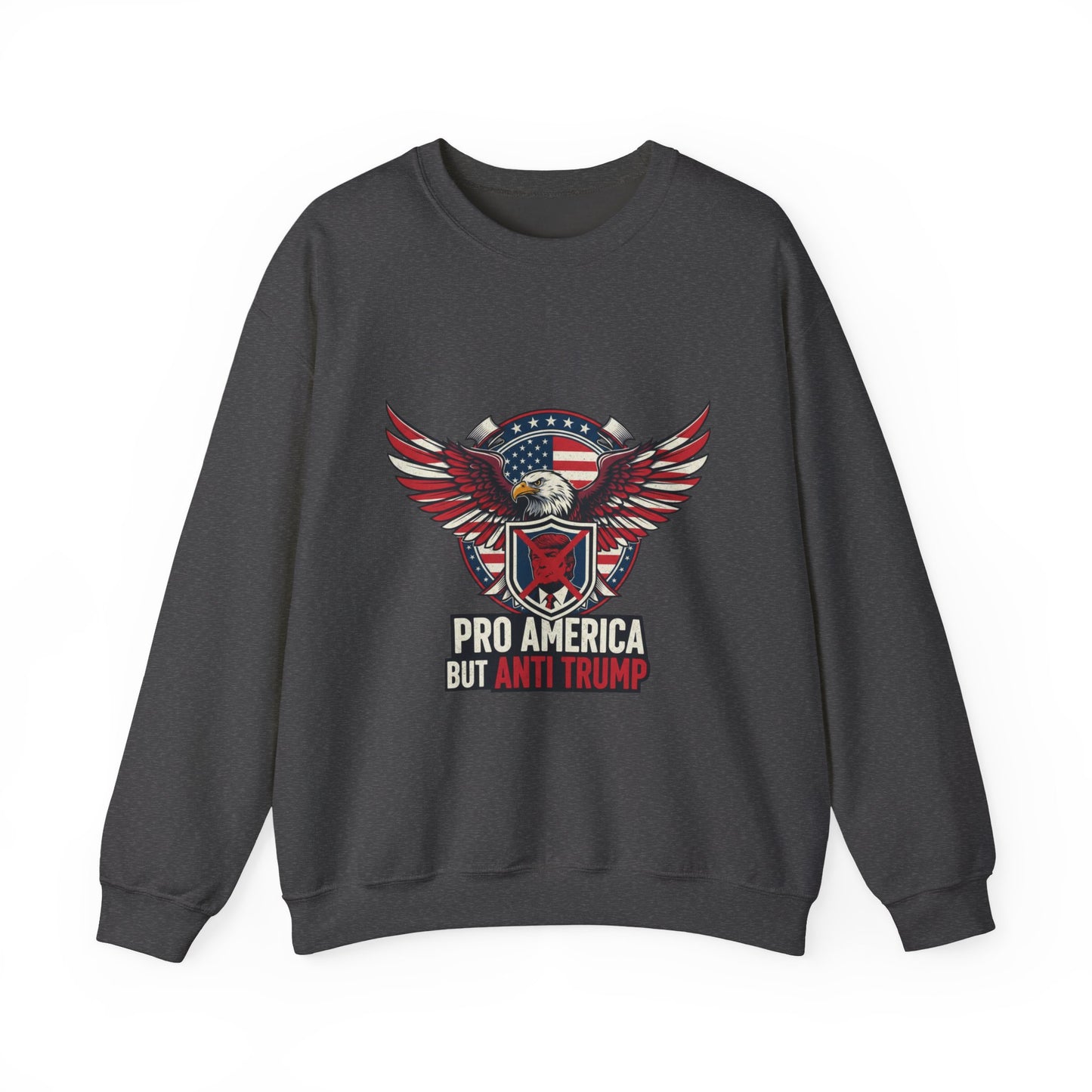 6Crewneck Sweatshirt — Political Satire 'Is He Dead Yet?
