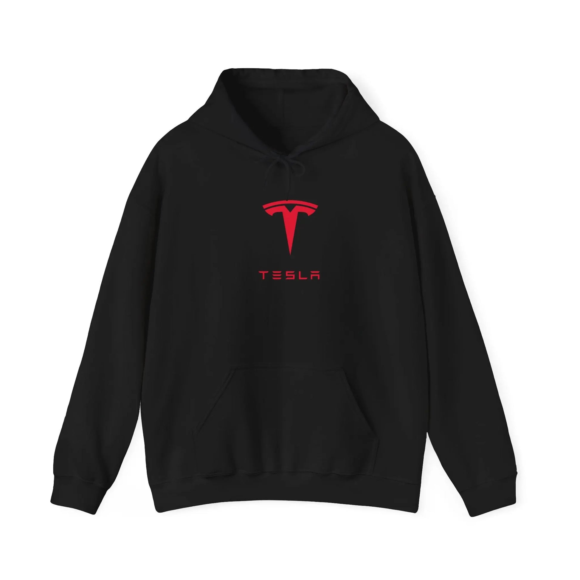 Moonlit Marvel: Tesla Cybertruck with Moon Black Hoodie - Black Threadz