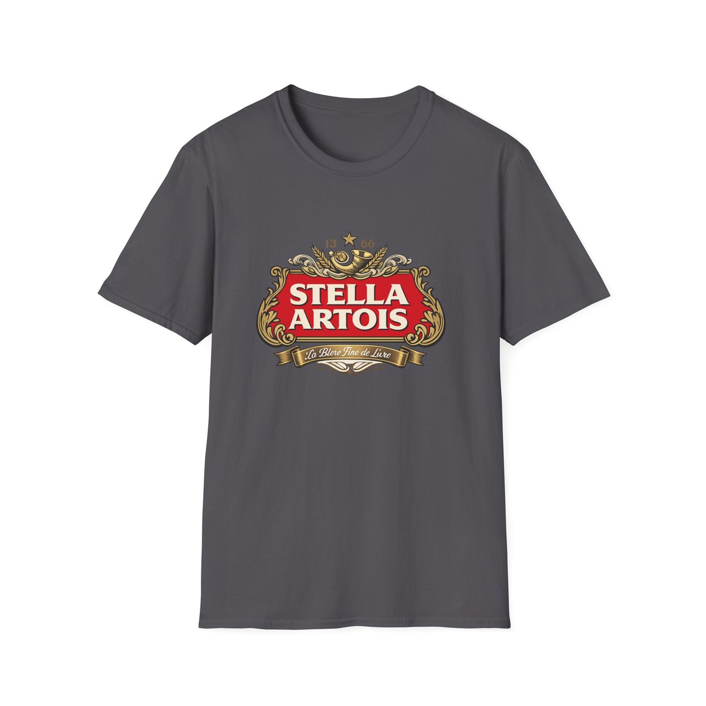 Stella Artois T-Shirt – Beer Fan Tee, Belgian Lager Shirt, Brewery & Bar Merch