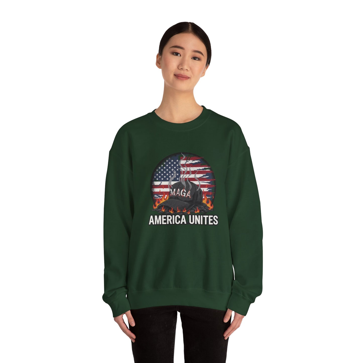 Copy of 8 Crewneck Sweatshirt — Political Satire 'Is He Dead Yet?