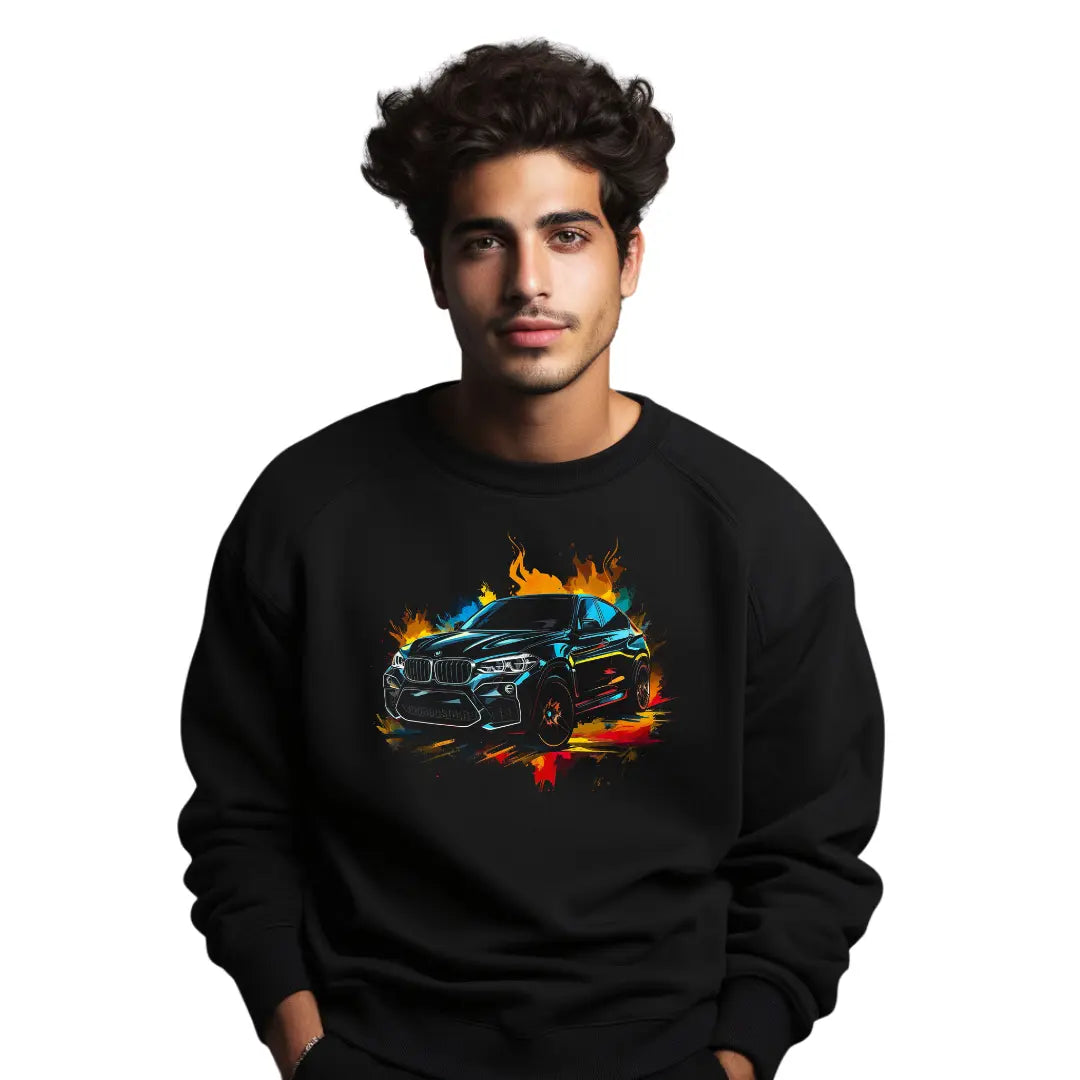 X6 Sweatshirt: Embrace Performance and Dynamic Style - Black Threadz