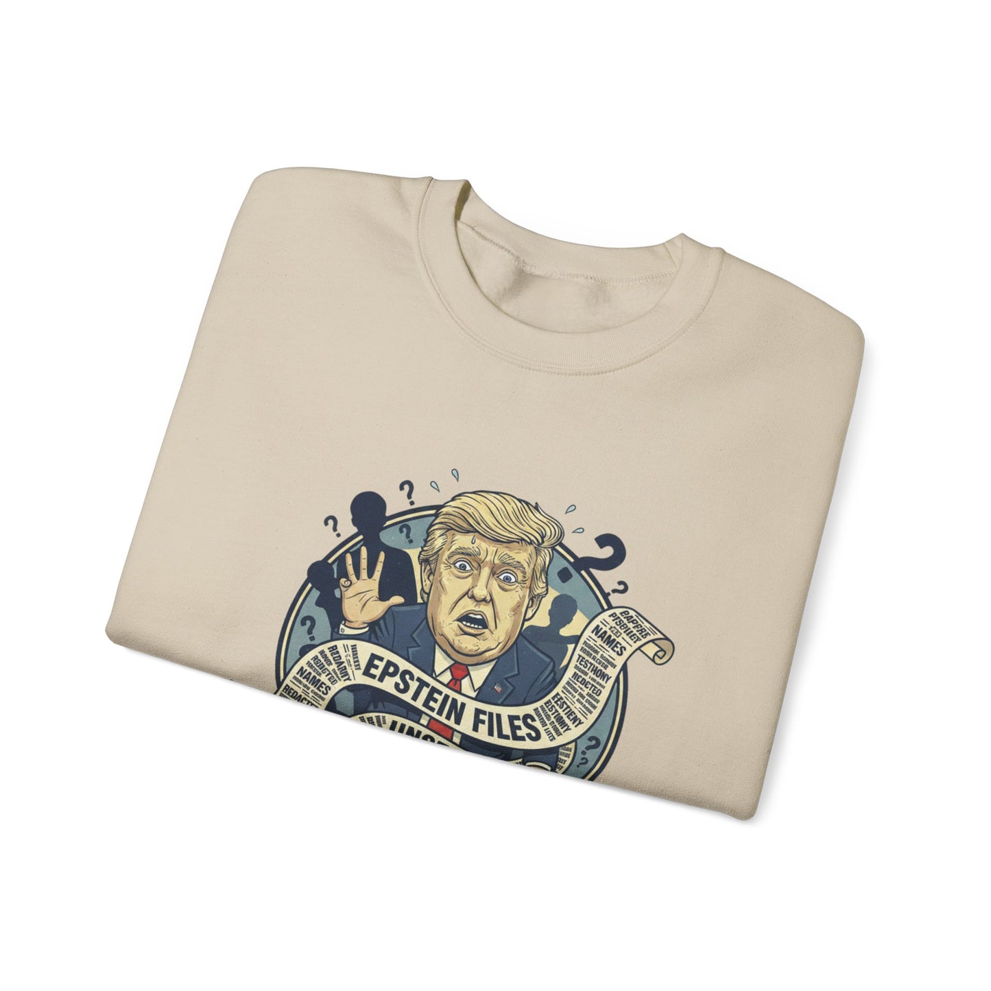 Copy of Copy of Copy of Crewneck Sweatshirt — Political Satire 'Is He Dead Yet?