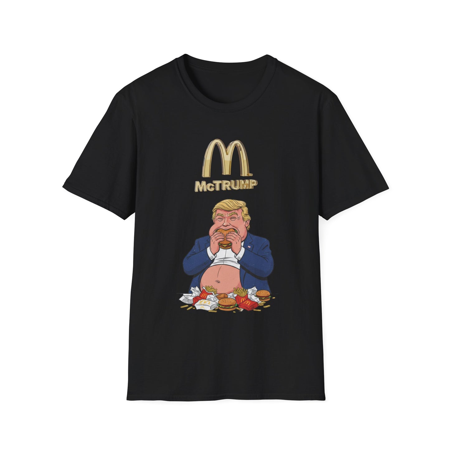 McTrump Anti-Trump T-Shirt | Funny Political Parody & Protest Tee