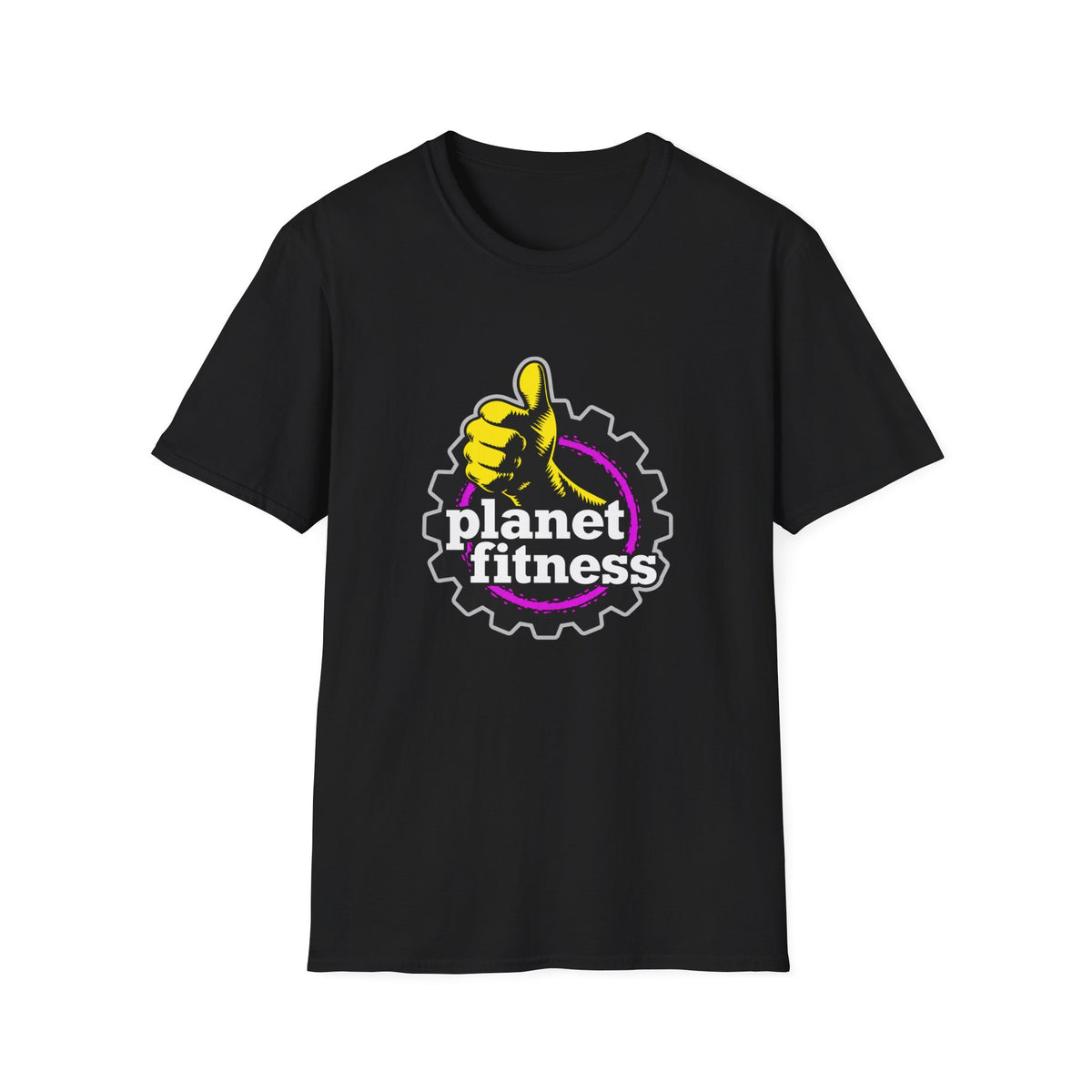 Planet Fitness Inspired Workout T-Shirt – Gym Tee for Fitness Lovers | Unisex Casual Gym Shirt