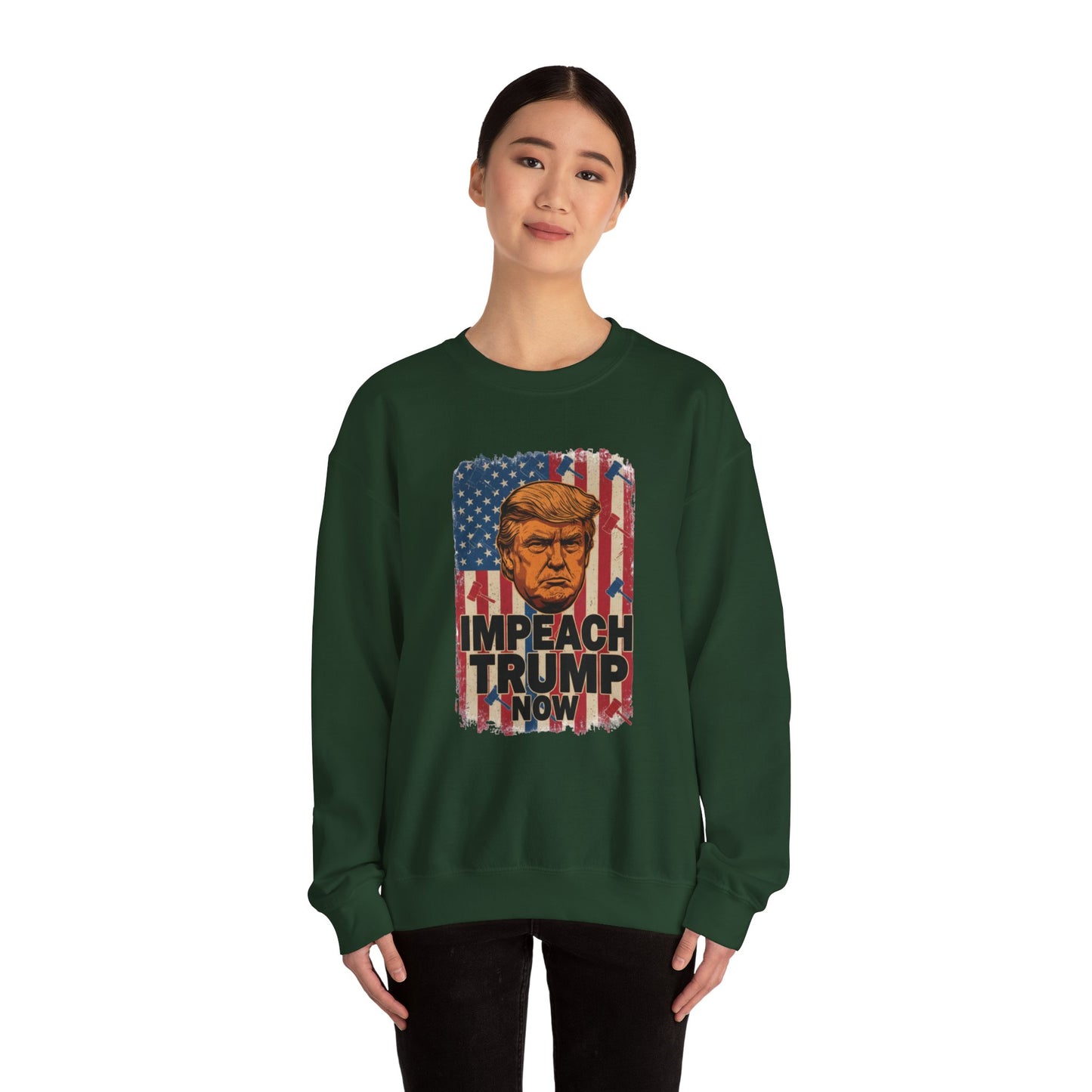 Copy of Copy of Crewneck Sweatshirt — Political Satire 'Is He Dead Yet?