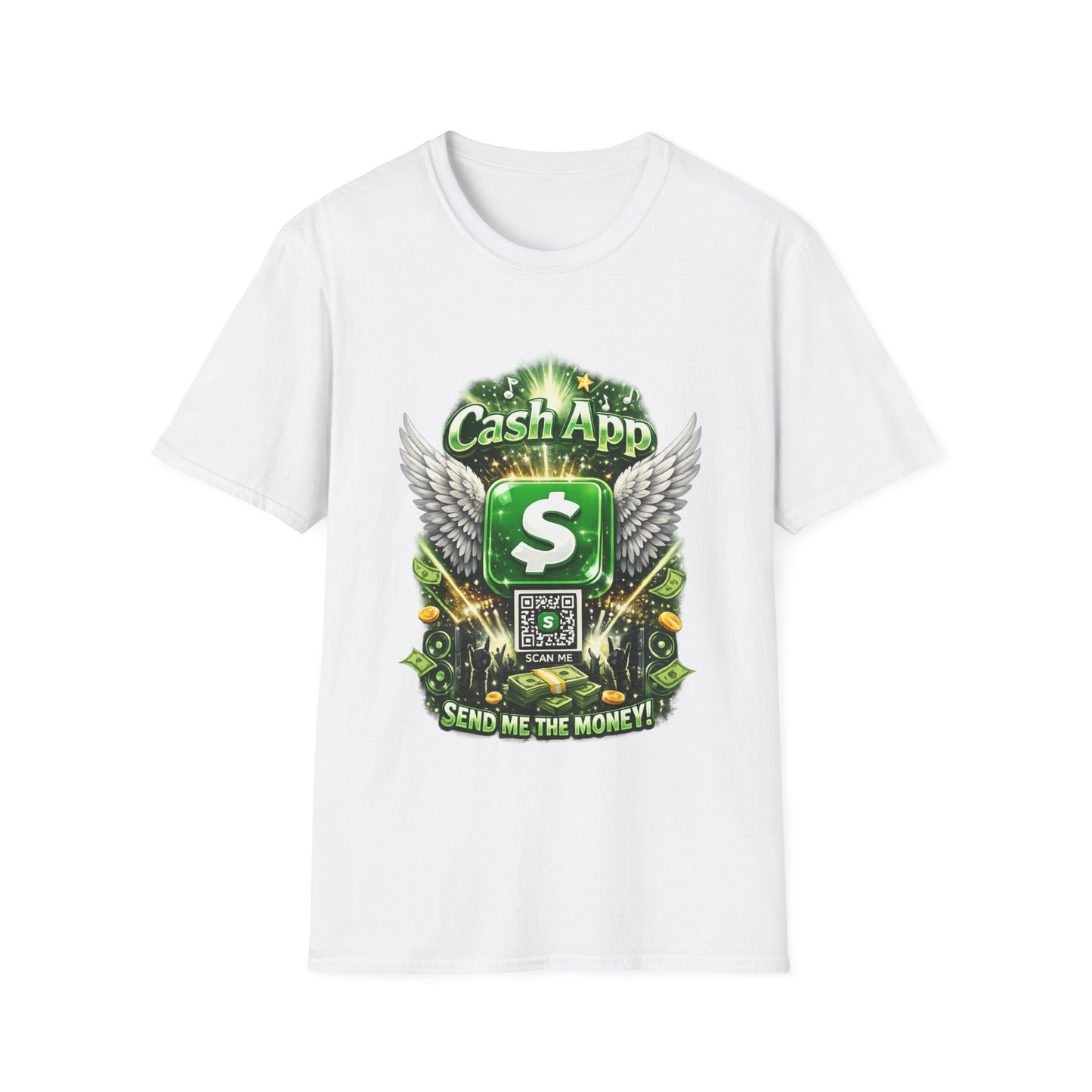 Cash App T-Shirt – Funny Money App Tee, Mobile Payment Fan Shirt, Trendy Finance Merch