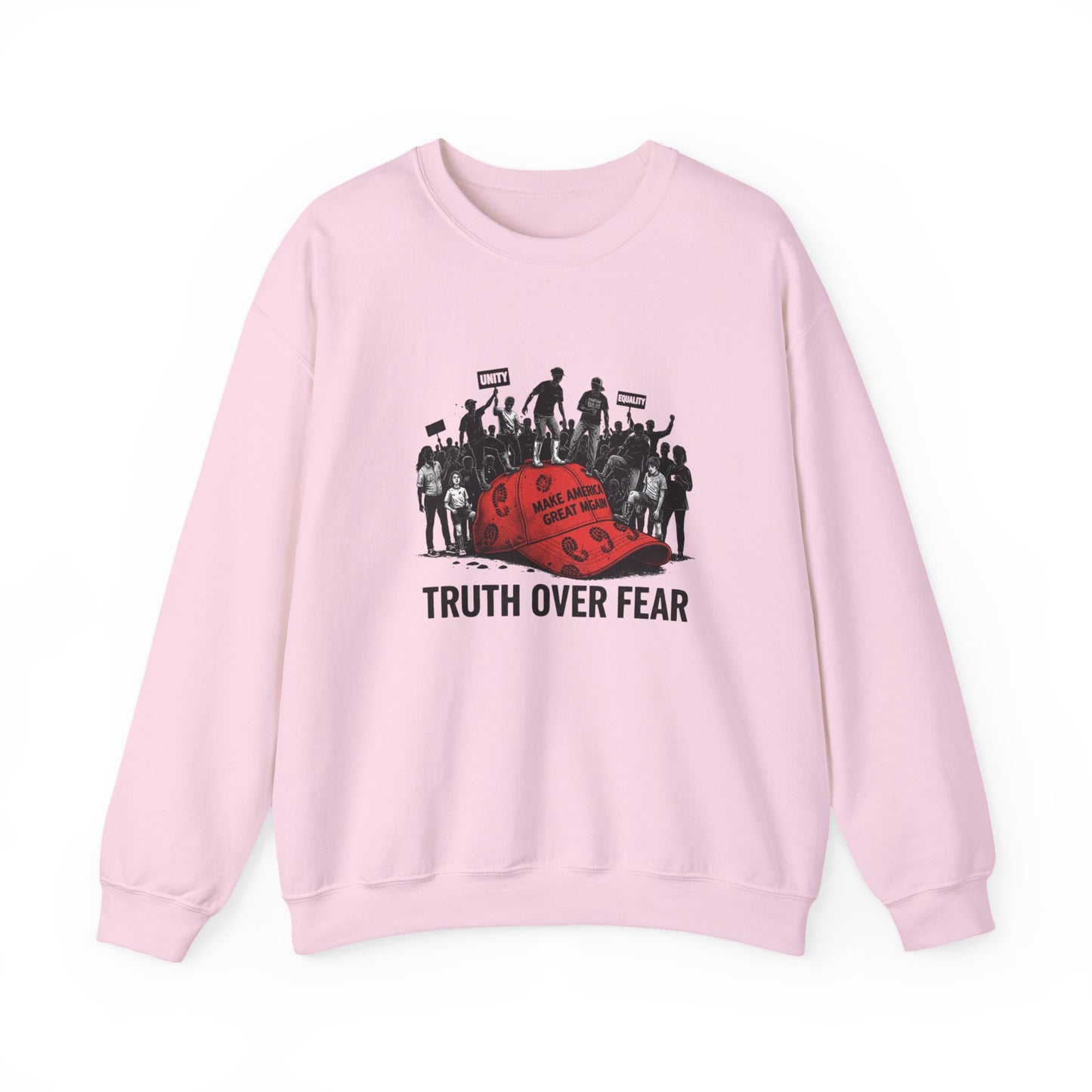 Copy of 2Crewneck Sweatshirt — Political Satire 'Is He Dead Yet?