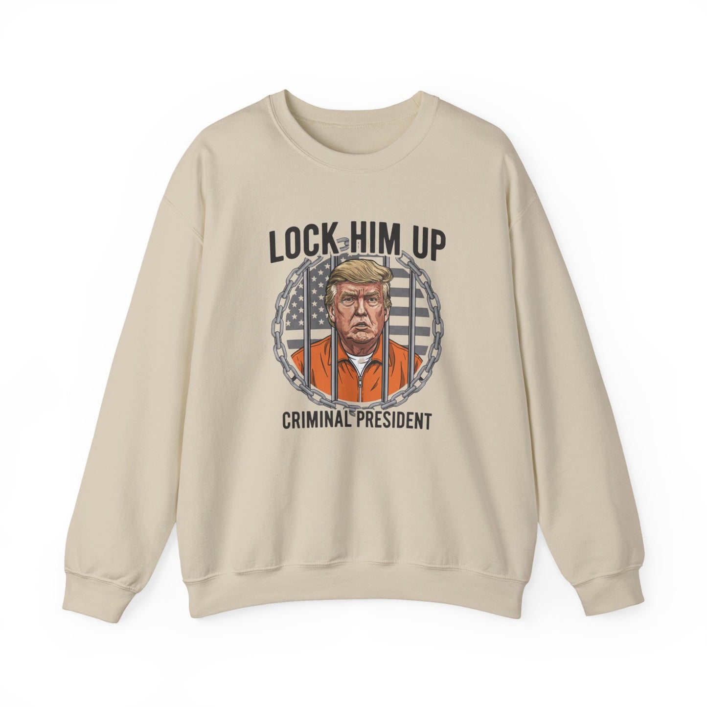 Copy of Copy of Crewneck Sweatshirt — Political Satire 'Is He Dead Yet?