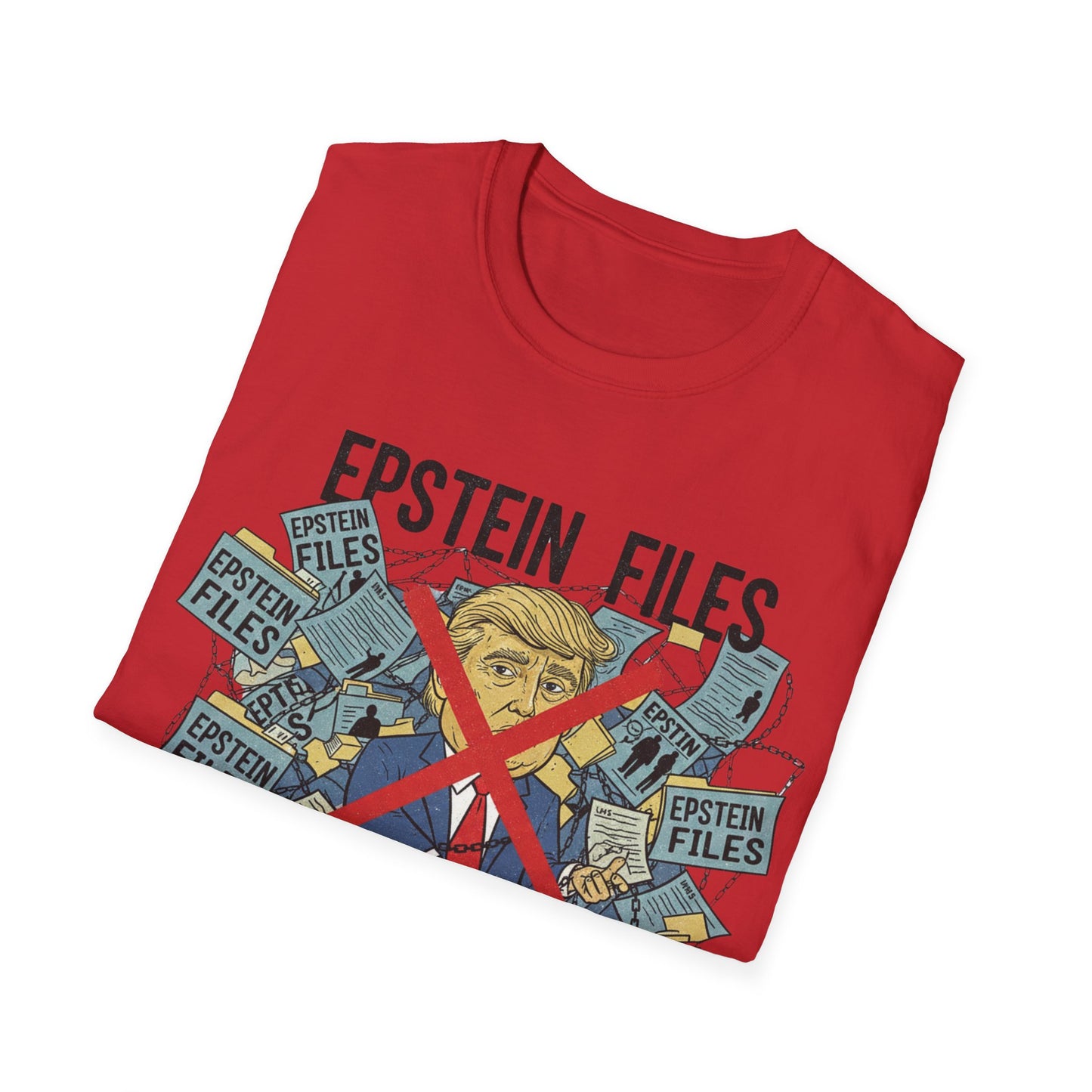 Trump in Epstein Files T-Shirt | Release the List Political Tee