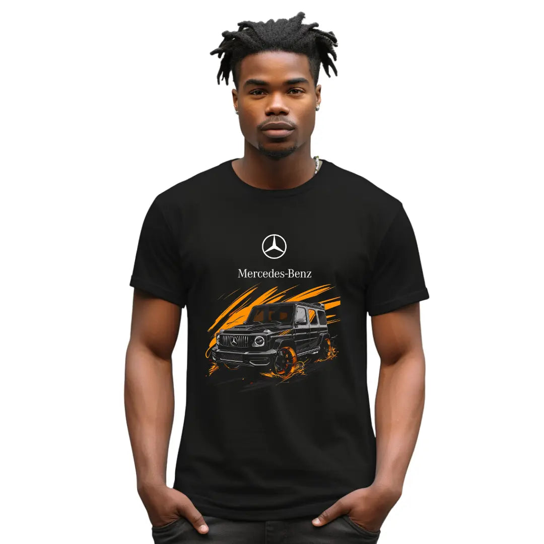 G-Wagon Graphic T-Shirt - Premium Tee with Iconic Luxury SUV Design - Black Threadz