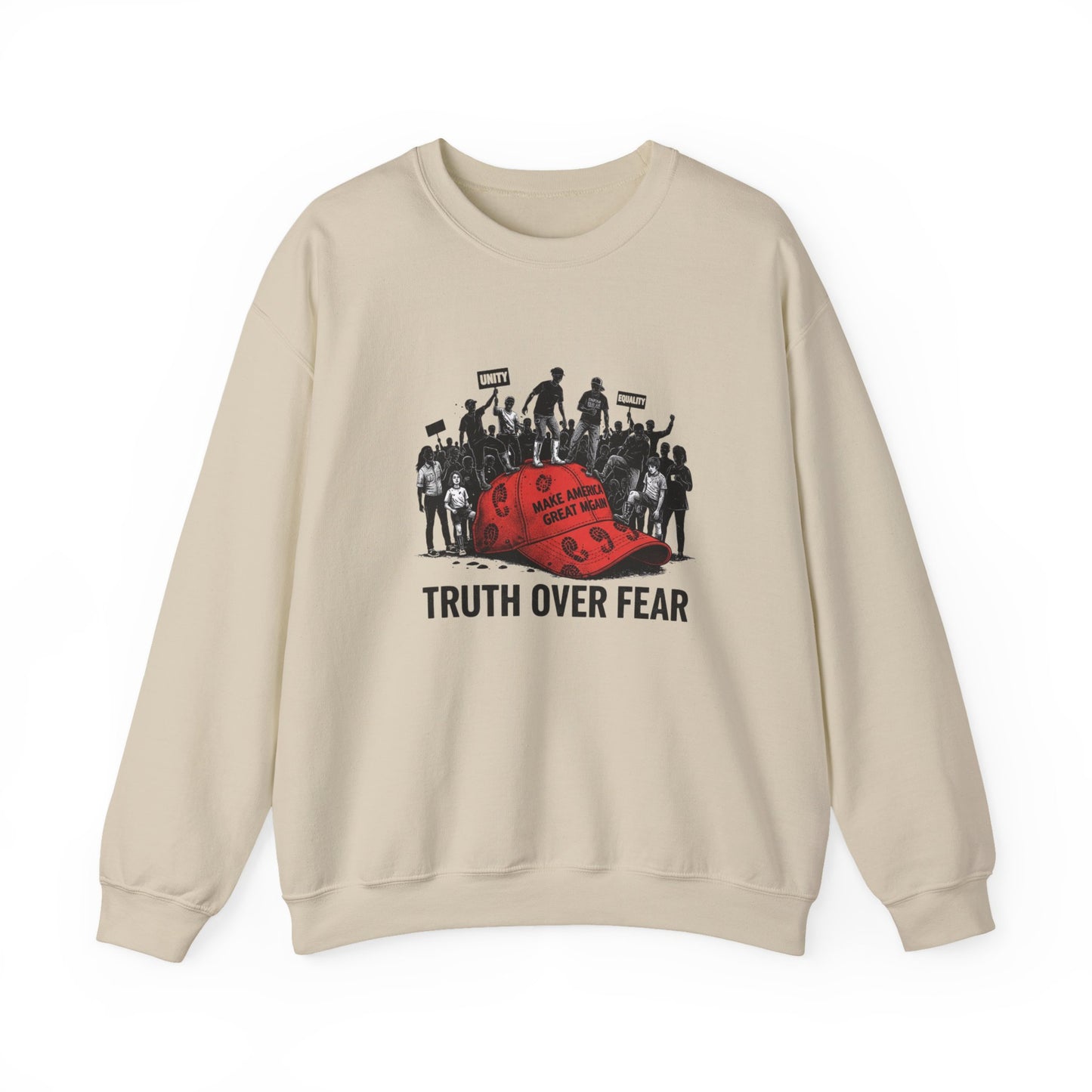 Copy of 2Crewneck Sweatshirt — Political Satire 'Is He Dead Yet?