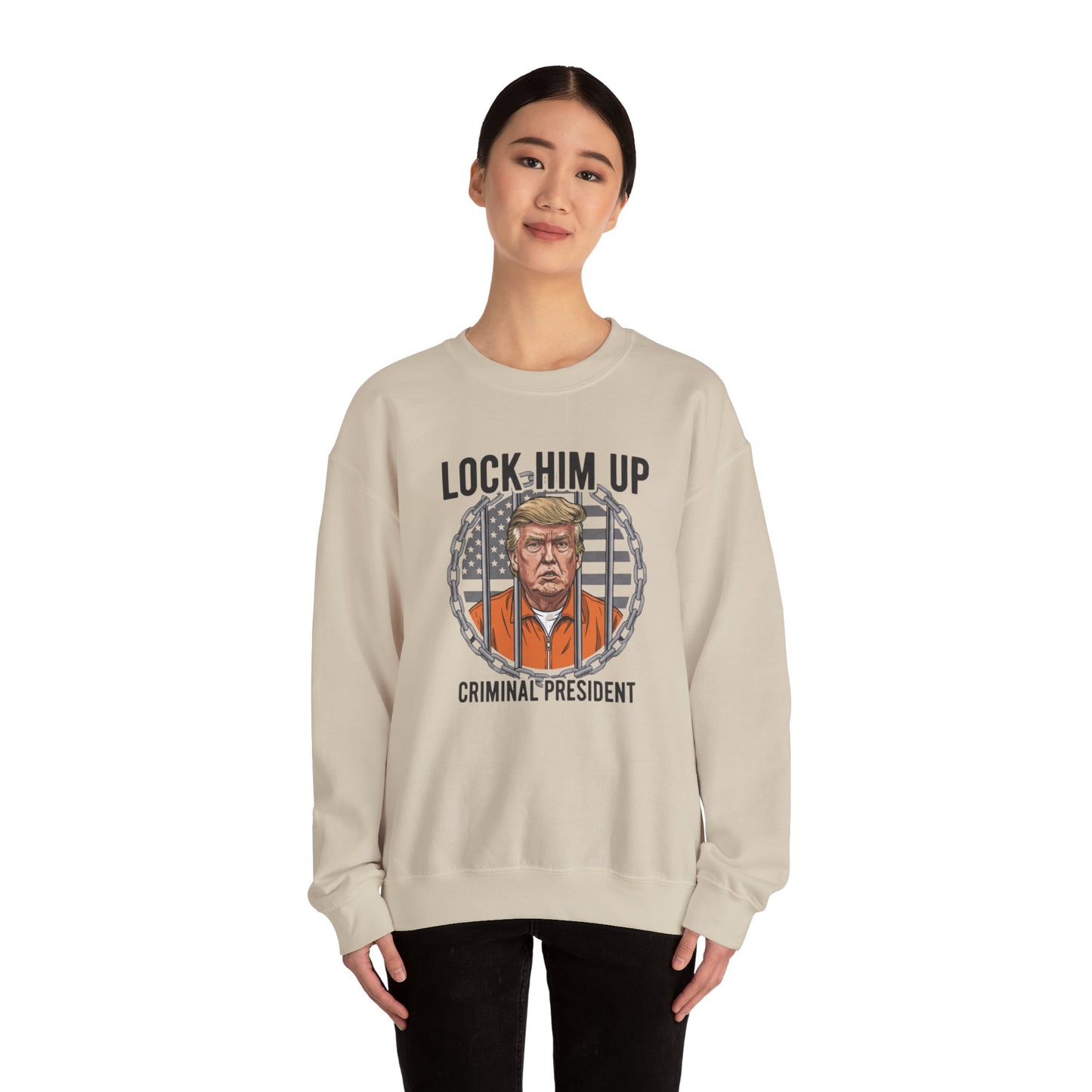 Copy of Copy of Crewneck Sweatshirt — Political Satire 'Is He Dead Yet?