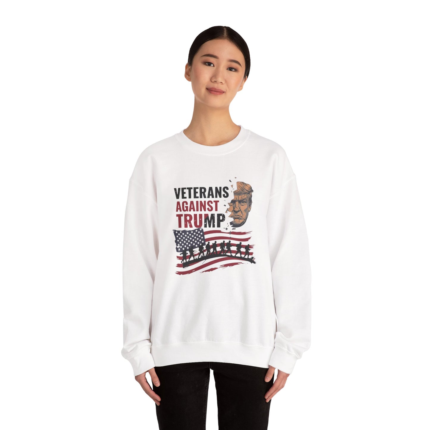 6Crewneck Sweatshirt — Political Satire 'Is He Dead Yet?