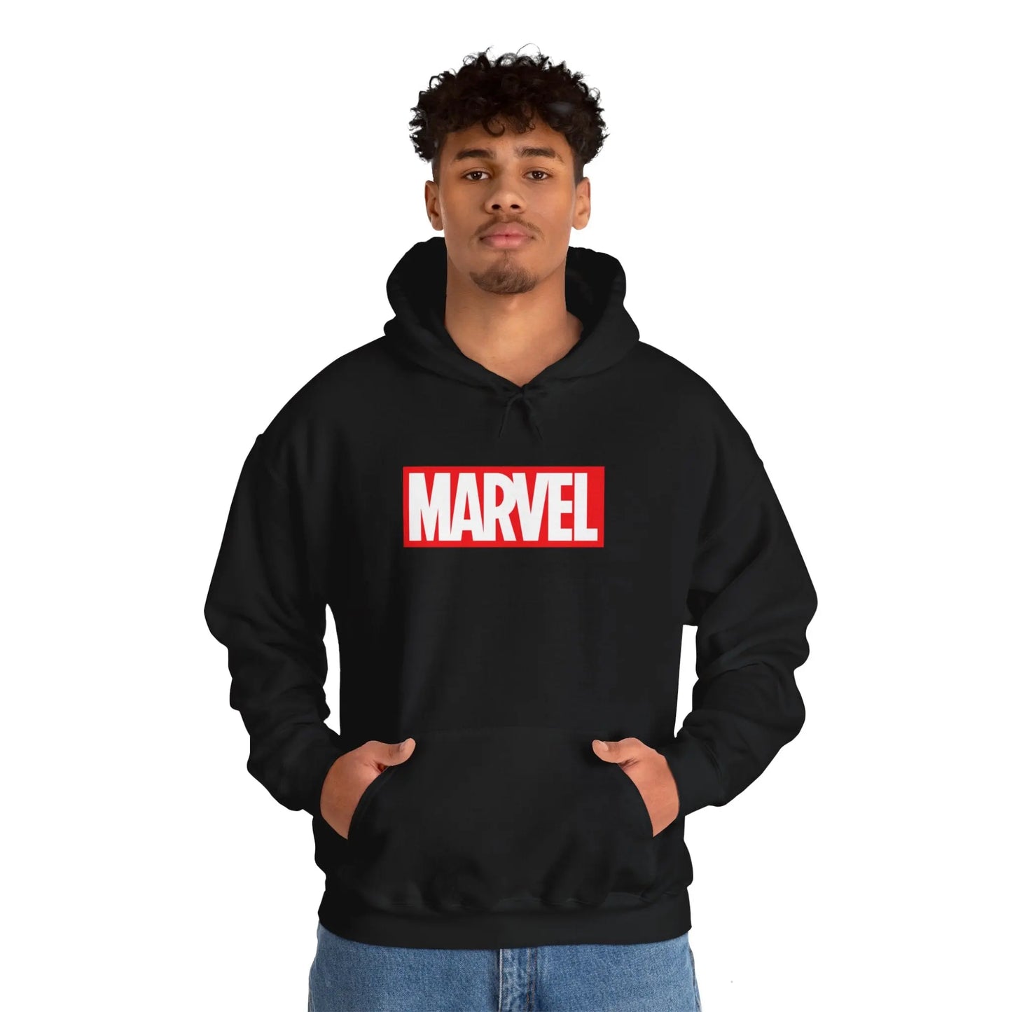 Marvel Iron Man in Space Black Hoodie: Elevate Your Style! - Black Threadz