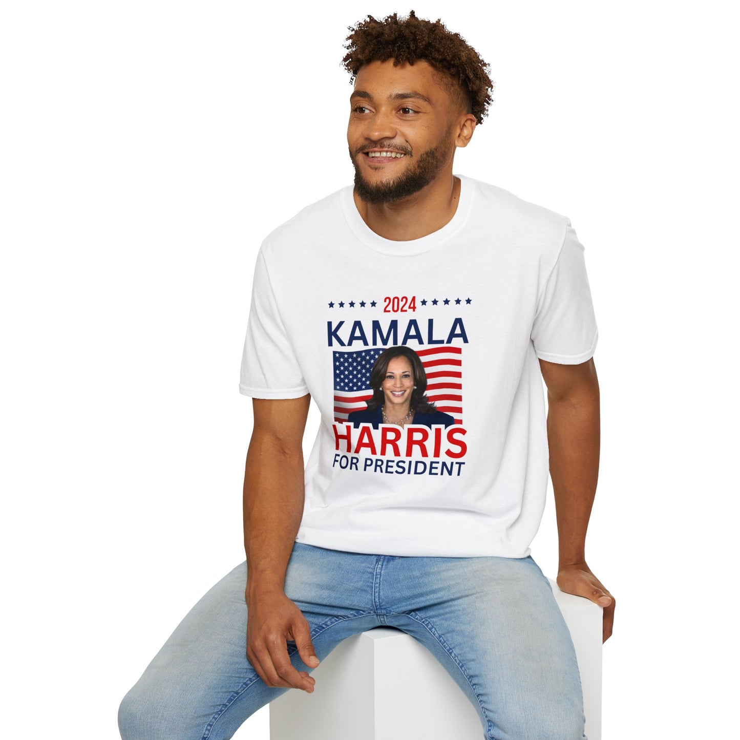 Kamala Harris for President 2024 T-Shirt - Show Your Support with Stylish Kamala Harris Merchandise