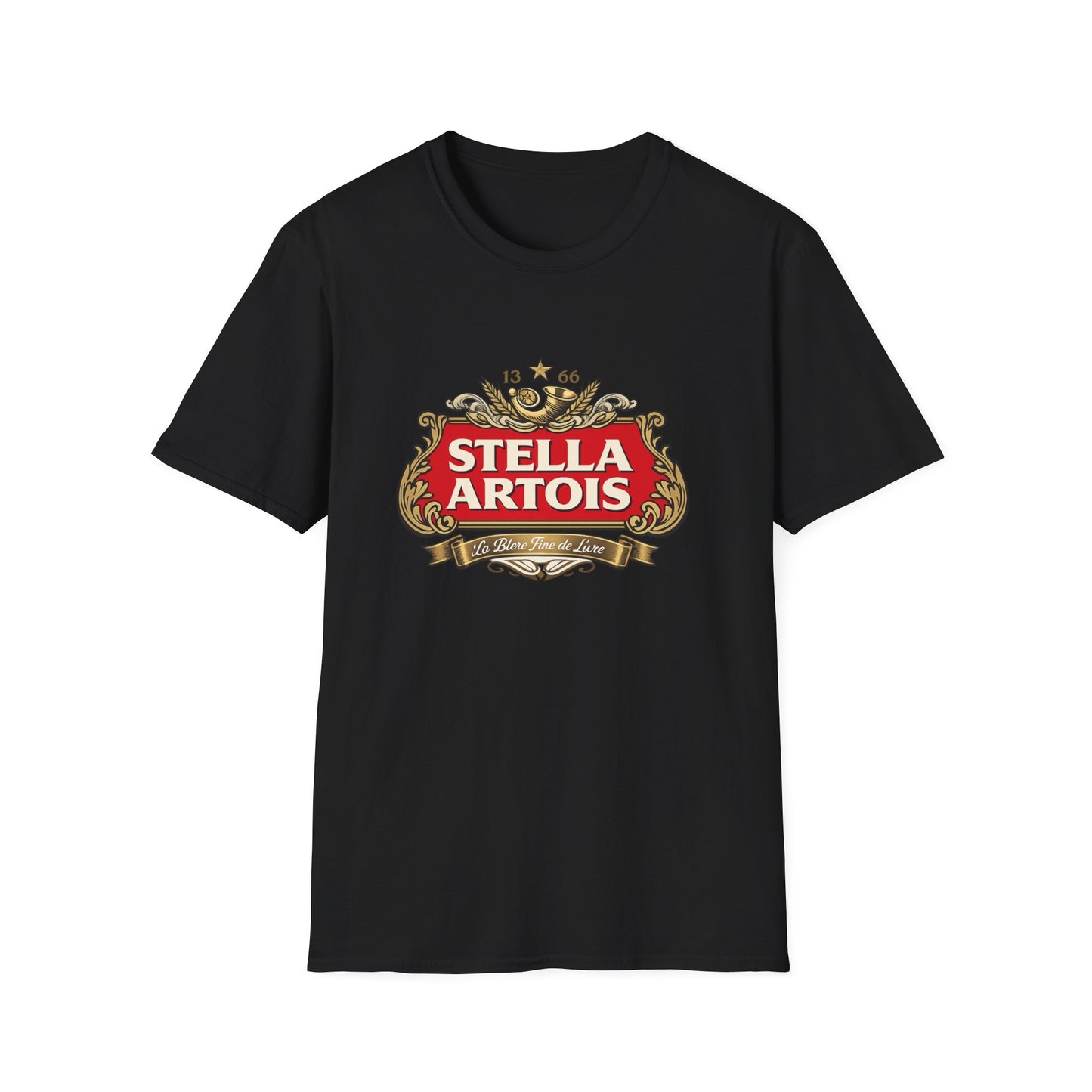 Stella Artois T-Shirt – Beer Fan Tee, Belgian Lager Shirt, Brewery & Bar Merch
