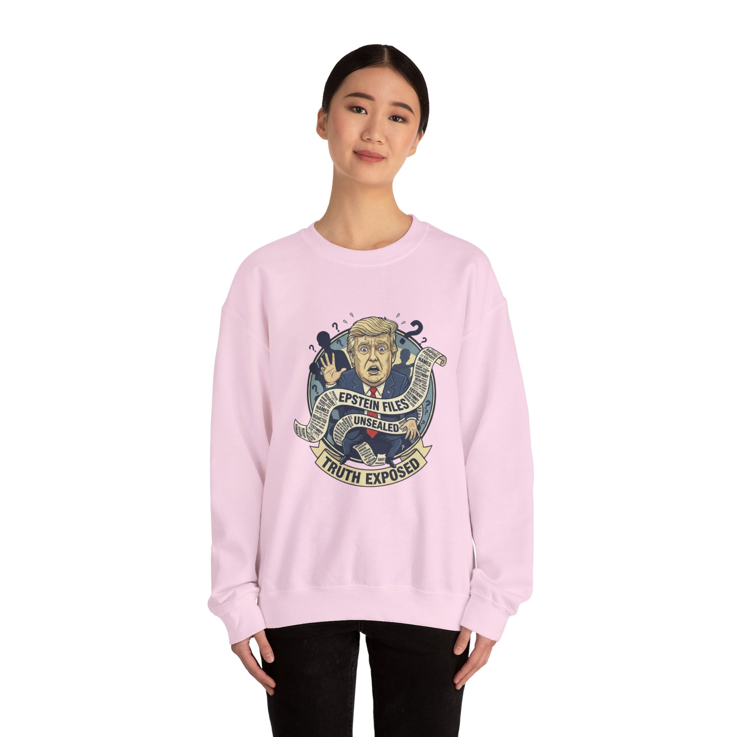 Copy of Copy of Copy of Crewneck Sweatshirt — Political Satire 'Is He Dead Yet?