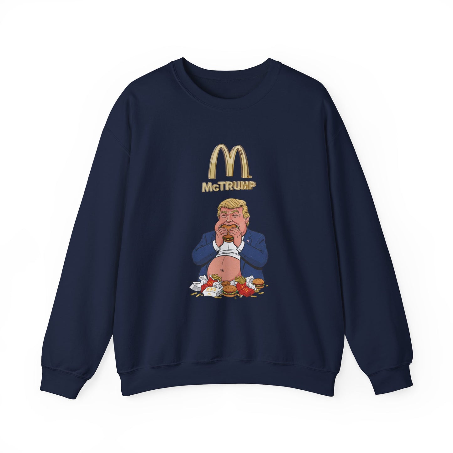1Crewneck Sweatshirt — Political Satire 'Is He Dead Yet?