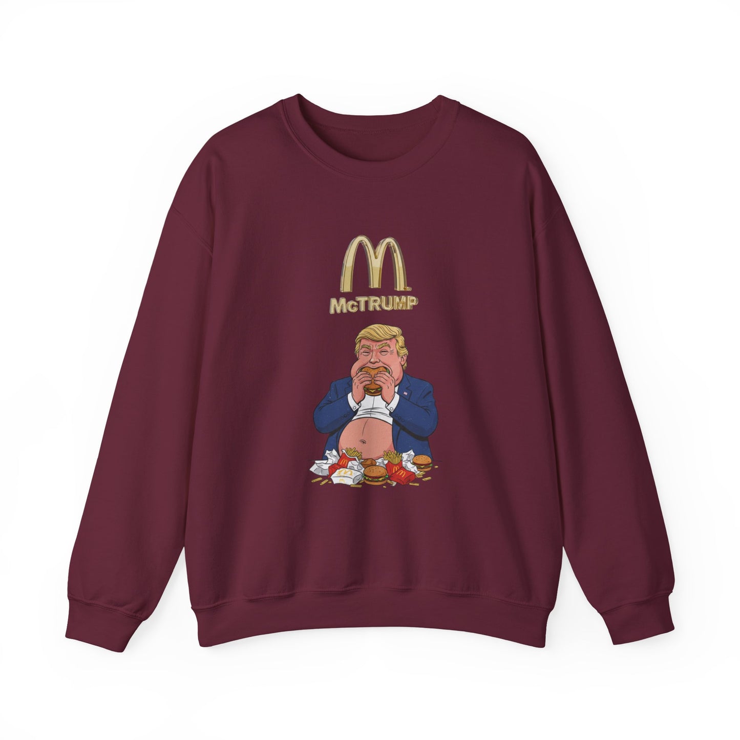 1Crewneck Sweatshirt — Political Satire 'Is He Dead Yet?