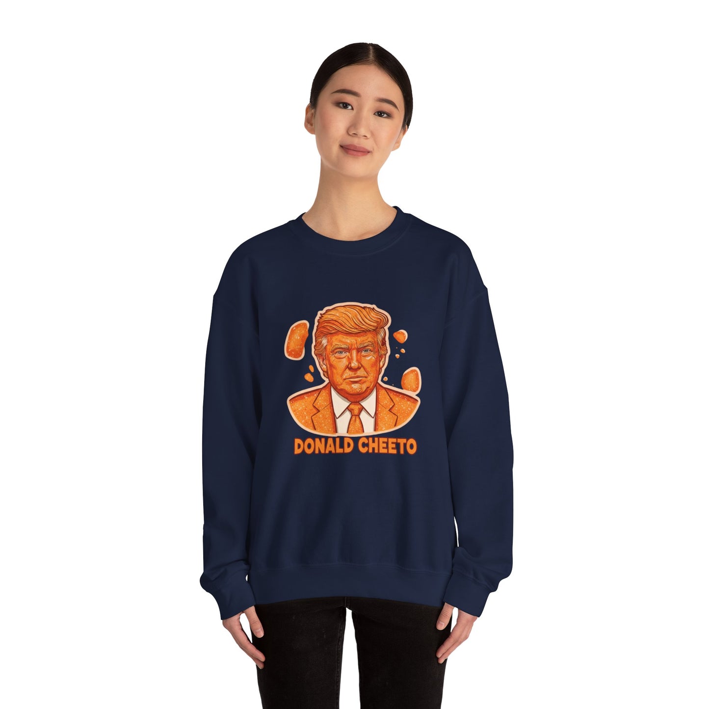 3 Crewneck Sweatshirt — Political Satire 'Is He Dead Yet?