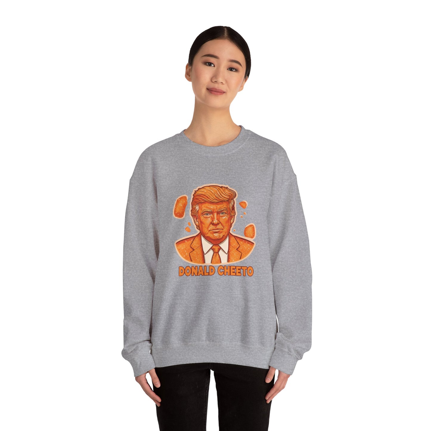 3 Crewneck Sweatshirt — Political Satire 'Is He Dead Yet?