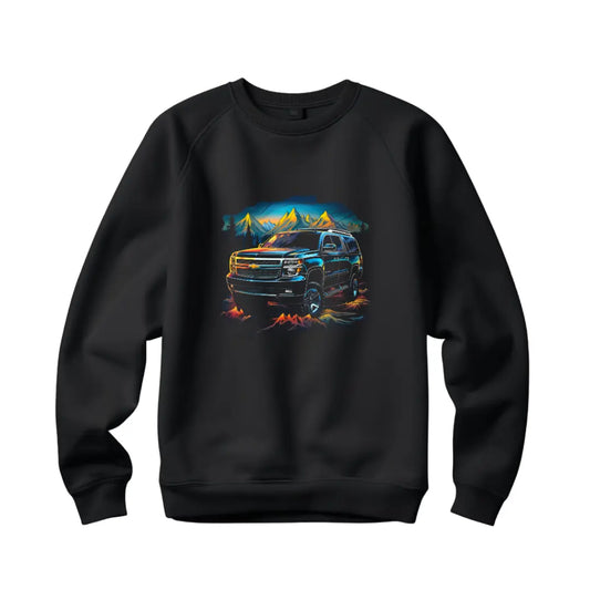 Tahoe Sweatshirt: Embrace Outdoor Adventure and Style - Black Threadz