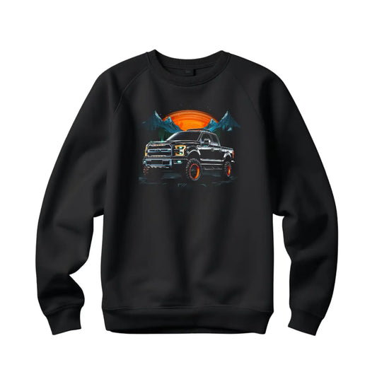 Ford F-150 Sweatshirt: Unleash the Power and Style of the Iconic Truck - Black Threadz