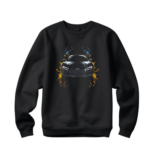 Audi R8 Sweatshirt: Embrace Audi's Automotive Excellence - Black Threadz