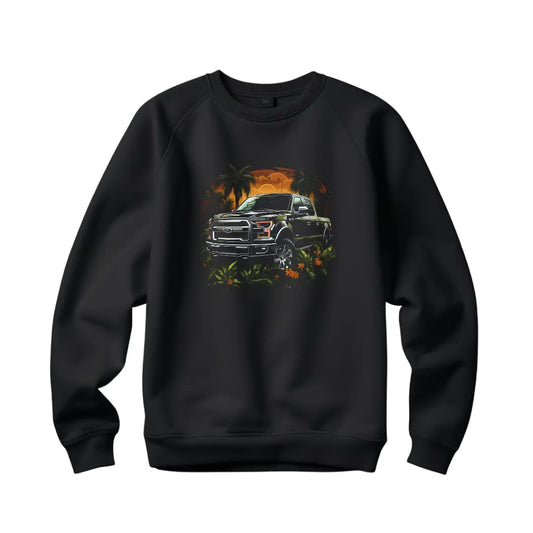 Ford F-150 Sweat Shirt: Embrace Rugged Style and Performance - Black Threadz