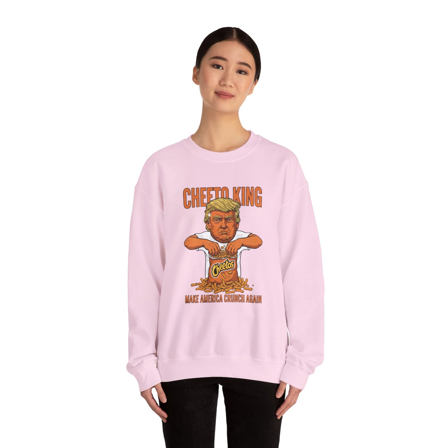 2Crewneck Sweatshirt — Political Satire 'Is He Dead Yet?
