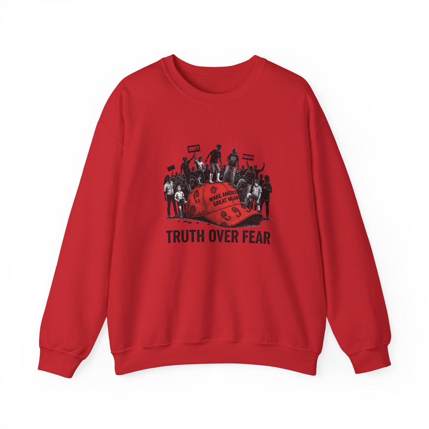 Copy of 2Crewneck Sweatshirt — Political Satire 'Is He Dead Yet?